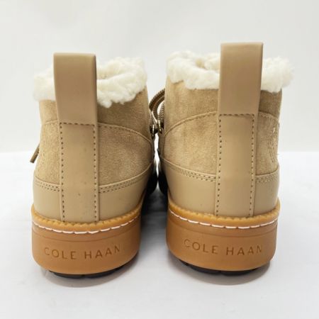  COLE HAAN コールハーン クラウドフィール ウォータープルーフ レース スノー ミニ 22.5cm W22245 ベージュ