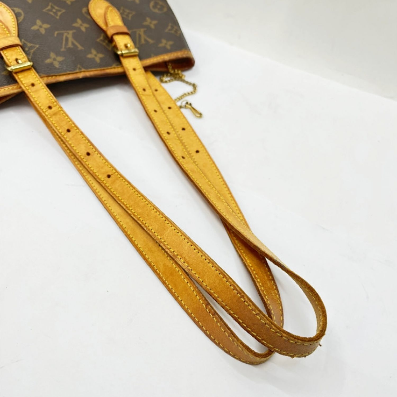 中古】 LOUIS VUITTON ルイヴィトン モノグラム プチ・バケット トート