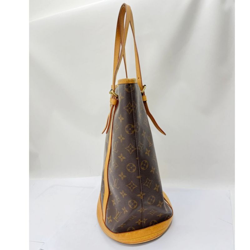 中古】 LOUIS VUITTON ルイヴィトン モノグラム バケット27 トート