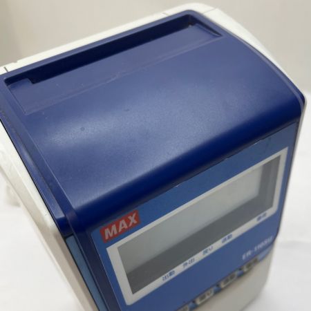  MAX マックス 【ジャンク品】MAX タイムレコーダー　タイムカード ER-110SU