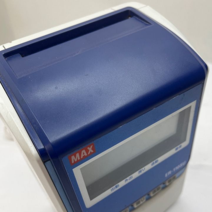 MAX マックス 【ジャンク品】MAX タイムレコーダー タイムカード ER-110SU｜中古｜なんでもリサイクルビッグバン