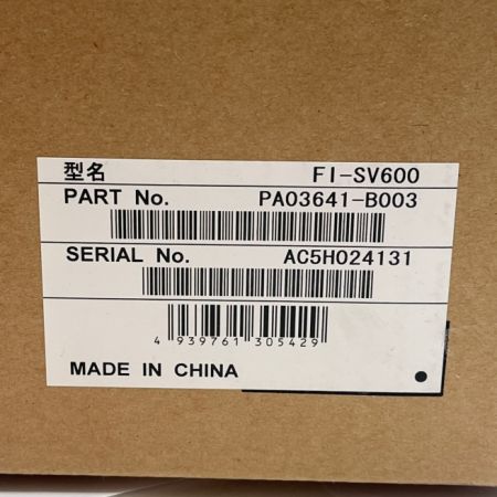  Fujitsu Limited 富士通 Scan Snap　ドキュメントスキャナー  FI-SV600