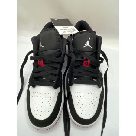  NIKE ナイキ エアジョーダン1ロウ 25.5cm 553558-116 ブラック×レッド