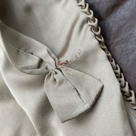   毛皮 ショート丈コート 11号 ネーム入り ホツレ有り ブラウン