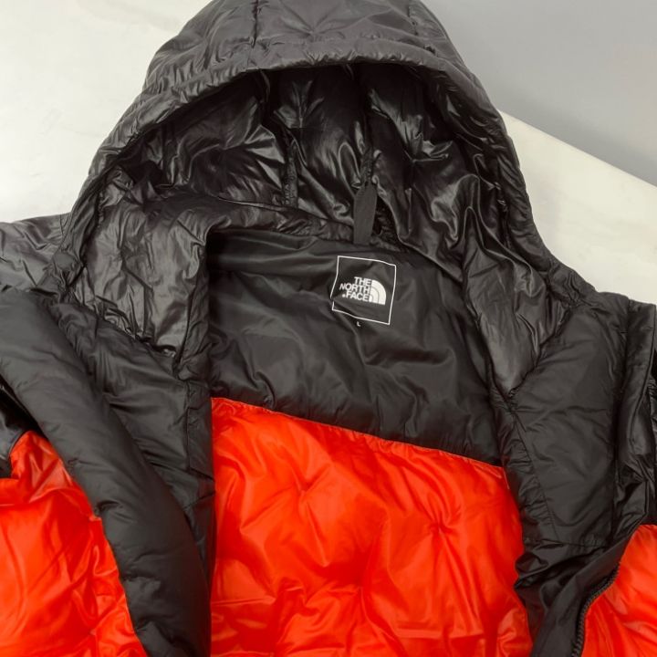 THE NORTH FACE ザノースフェイス ポラリスインサレーテッドフーディ ダウンジャケット SIZE L NY81902  オレンジ×ブラック｜中古｜なんでもリサイクルビッグバン