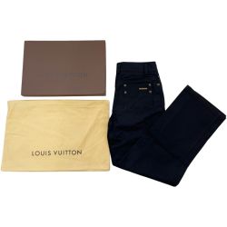 ◆◆ LOUIS VUITTON ルイヴィトン パンツ SIZE S (34)　レディース ネイビー Bランク