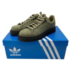 ◆◆ adidas アディダス スニーカー スタンスミス　24.5cm　キャンバス地 FW1770-245 オリーブ Aランク
