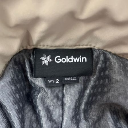  GOLDWIN ゴールドウィン スノーボードウェア(パンツ) ウィメンズ Gソリッド カラーパンツ　サイズ2 GW33353 ベージュ系