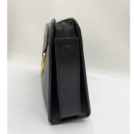  Christian Dior クリスチャンディオール セカンドバッグ　クラッチバッグ　トロッター ブラック