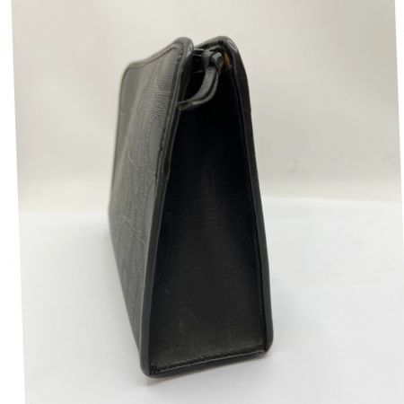  Christian Dior クリスチャンディオール セカンドバッグ　クラッチバッグ　トロッター ブラック