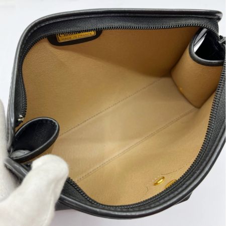  Christian Dior クリスチャンディオール セカンドバッグ　クラッチバッグ　トロッター ブラック