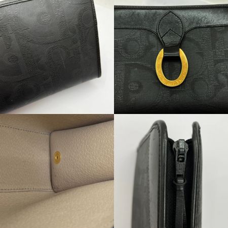  Christian Dior クリスチャンディオール セカンドバッグ　クラッチバッグ　トロッター ブラック