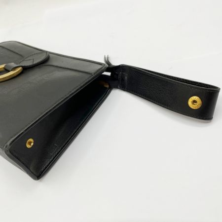  Christian Dior クリスチャンディオール セカンドバッグ　クラッチバッグ　トロッター ブラック