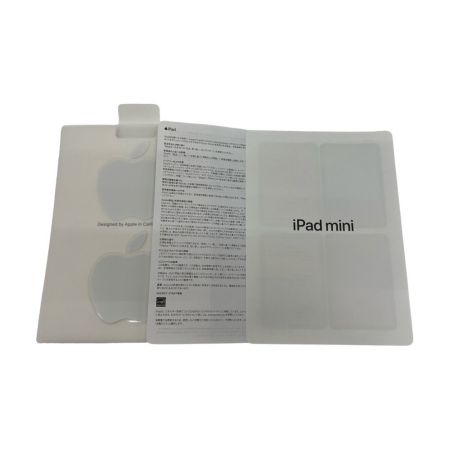  Apple アップル iPad mini 第6世代 付属品完備 MK7M3J/A スペースグレイ