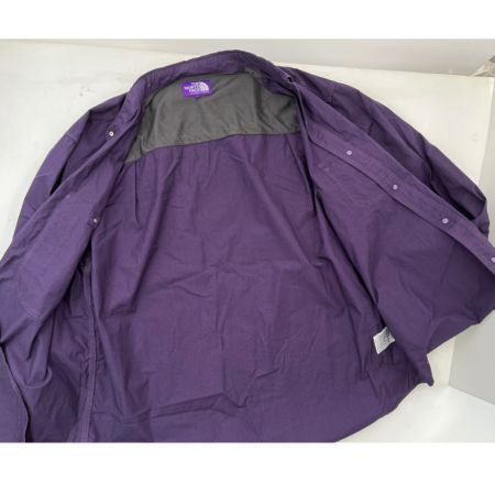  THE NORTH FACE ザノースフェイス ワークシャツ　XL　メンズ NT3202N パープル