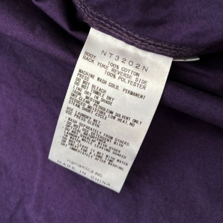  THE NORTH FACE ザノースフェイス ワークシャツ　XL　メンズ NT3202N パープル