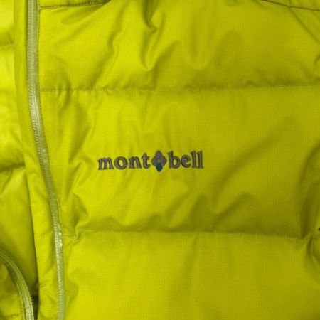  mont･bell モンベル パーマフロスト ライトダウンパーカ  ダウンジャケット Sサイズ 1101501 黄緑