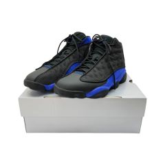  NIKE ナイキ エア ジョーダン 13 レトロ ブラック/ホワイト-ハイパーロイヤル　28.5cm　US10.5 414571-040 ブラック×ブルー Bランク