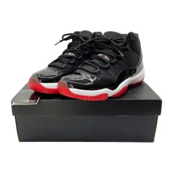 ◆◆ NIKE ナイキ AIR JORDAN11 RETRO スニーカー 378037-010 ブラック×レッド Aランク