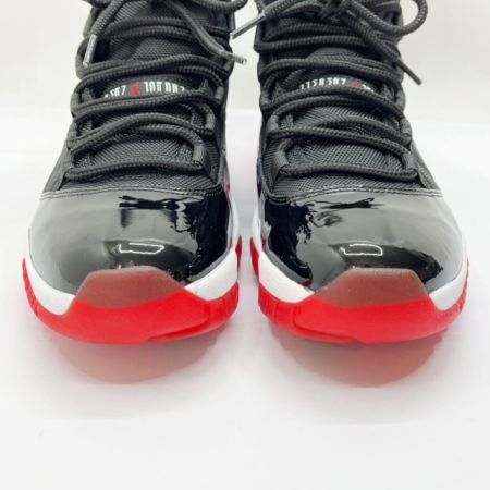  NIKE ナイキ AIR JORDAN11 RETRO スニーカー 378037-010 ブラック×レッド