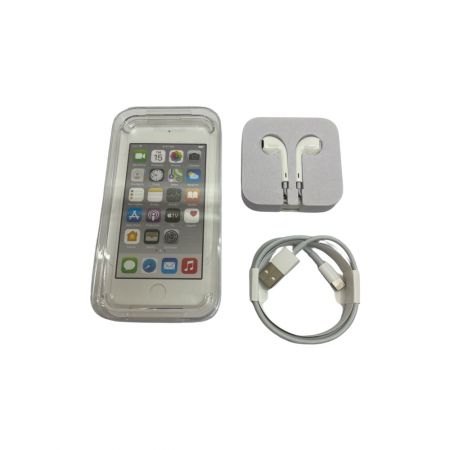  Apple アップル iPod touch 第7世代 ケース・イヤホン・ケーブル付 MVHV2J/A シルバー