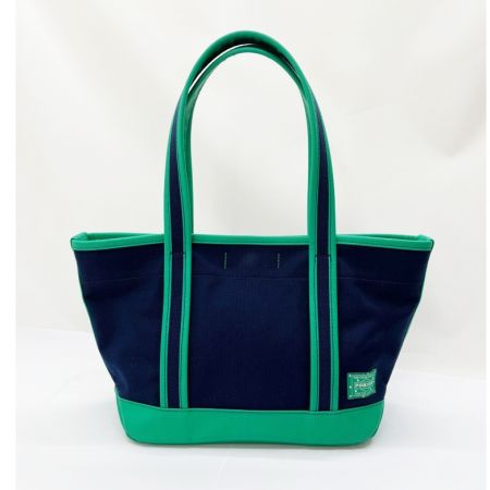  PORTER ポーター ポーターガール　ボーイフレンドトート ネイビー×グリーン