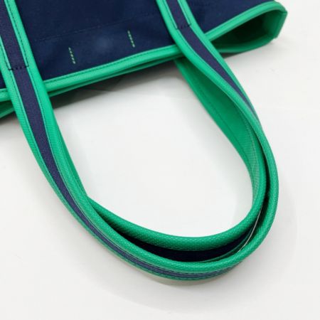  PORTER ポーター ポーターガール　ボーイフレンドトート ネイビー×グリーン