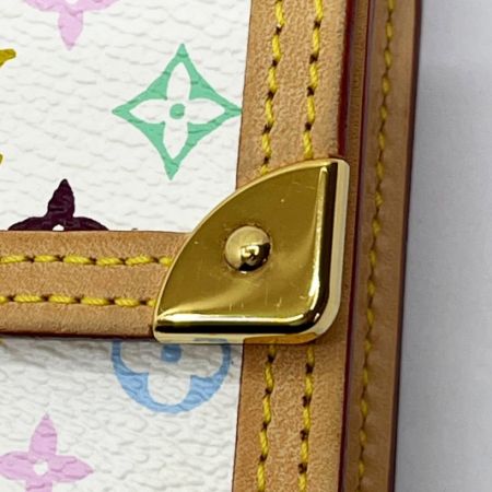  LOUIS VUITTON ルイヴィトン モノグラムマルチカラー ポルトトレゾール インターナショナル　長財布 M92659 ホワイト