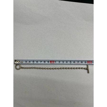 GUCCI グッチ ボールチェーン　ブレスレット　シルバー