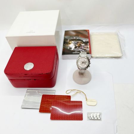  OMEGA オメガ メンズ　腕時計 スピードマスター 自動巻き 箱・取説・コマ付 35133000