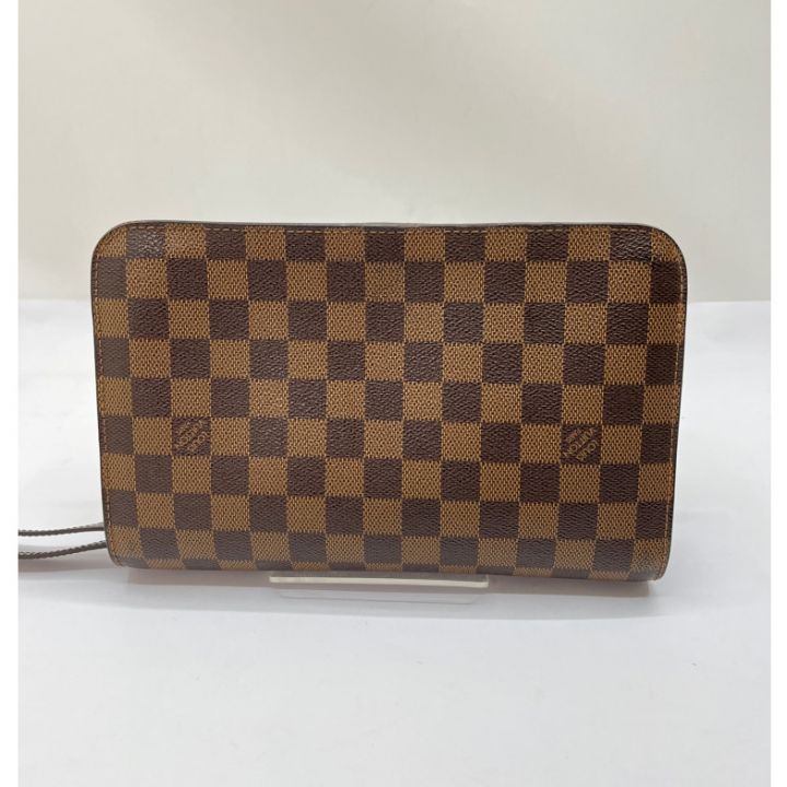 LOUIS VUITTON ルイヴィトン セカンドバッグ ダミエ サンルイ N51993 ブラウン｜中古｜なんでもリサイクルビッグバン