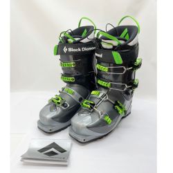 ◆◆ Black Diamond ブラックダイアモンド スキーブーツ25.5cm ソールサイズ290mm フレックス120 バックカントリー ライトグレー Bランク