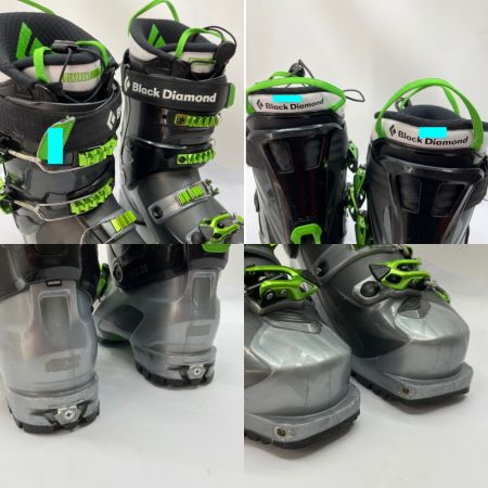  Black Diamond ブラックダイアモンド スキーブーツ25.5cm ソールサイズ290mm フレックス120 バックカントリー ライトグレー