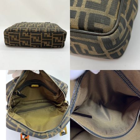  FENDI フェンディ ズッカ  ハンドバッグ ショルダーバッグ　2WAYバッグ 4 14966/0 8