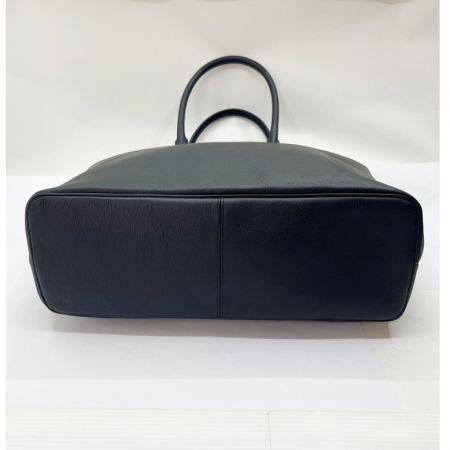  COACH コーチ スムース レザー トートバッグ　ショルダー付 F68944 ブラック