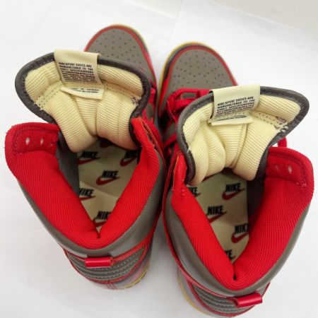  NIKE ナイキ ダンク ハイ レッド アシッド ウォッシュ　27.5cm　US9.5 DD9404-600 レッド