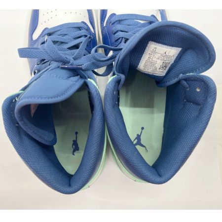  NIKE ナイキ スニーカー　Nike Air Jordan 1 Mid 27.5cm　US9.5 554724-413 ブルーミント