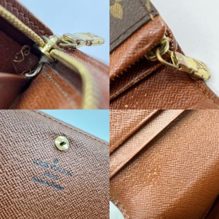  LOUIS VUITTON ルイヴィトン 2つ折り財布 モノグラム・エクリプス ポルト モネ・ビエ トレゾール  M61730