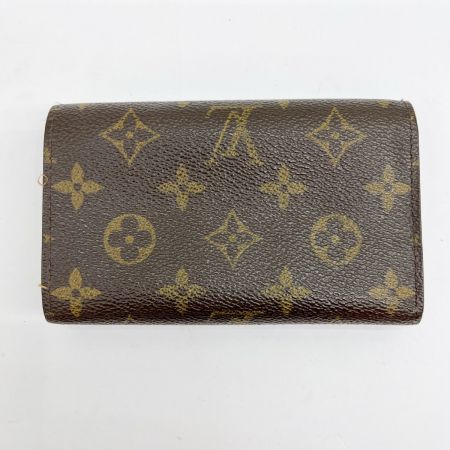  LOUIS VUITTON ルイヴィトン 2つ折り財布 モノグラム・エクリプス ポルト モネ・ビエ トレゾール  M61730