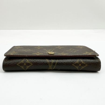  LOUIS VUITTON ルイヴィトン 2つ折り財布 モノグラム・エクリプス ポルト モネ・ビエ トレゾール  M61730