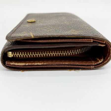  LOUIS VUITTON ルイヴィトン 2つ折り財布 モノグラム・エクリプス ポルト モネ・ビエ トレゾール  M61730