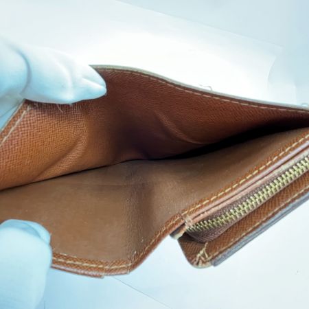  LOUIS VUITTON ルイヴィトン 2つ折り財布 モノグラム・エクリプス ポルト モネ・ビエ トレゾール  M61730