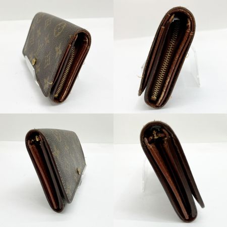  LOUIS VUITTON ルイヴィトン 2つ折り財布 モノグラム・エクリプス ポルト モネ・ビエ トレゾール  M61730