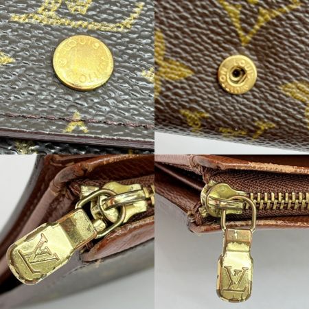  LOUIS VUITTON ルイヴィトン 2つ折り財布 モノグラム・エクリプス ポルト モネ・ビエ トレゾール  M61730