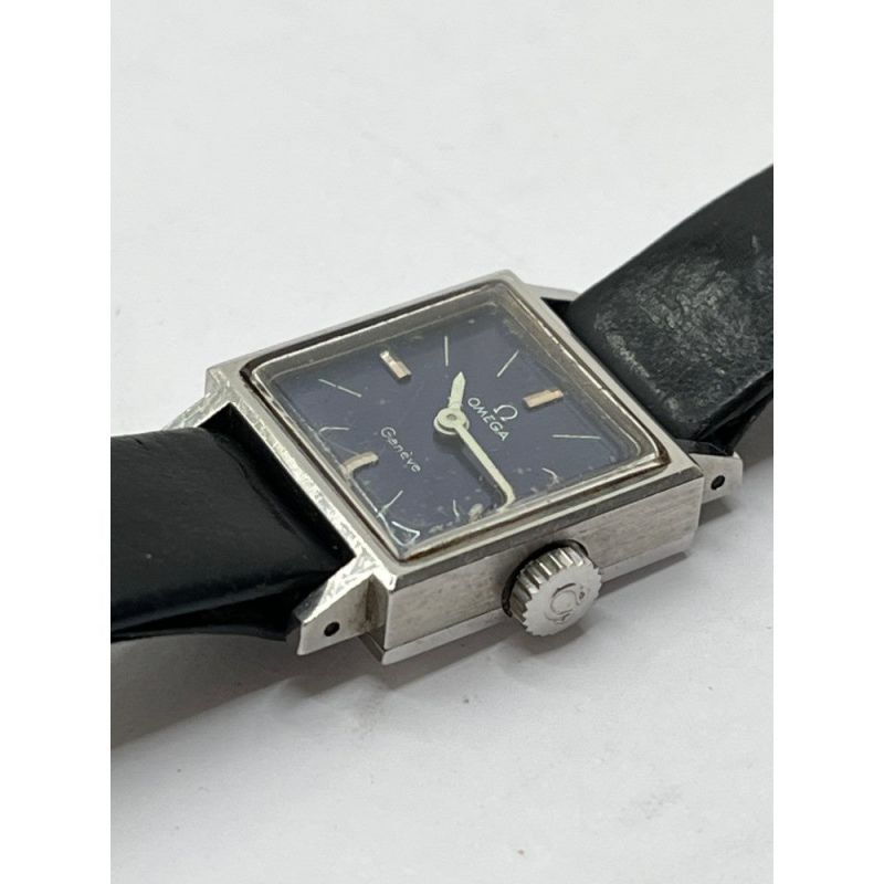 【貴重】オメガOMEGA/ジュネーブ/cal.485/シルバー/レディース腕時計テレバッチの腕時計