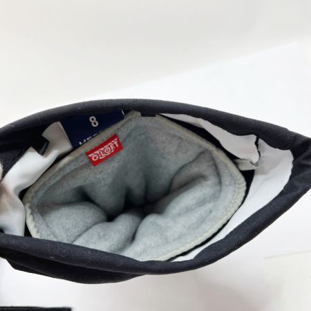  HESTRA へストラ スキー スノーボード　グローブ　サイズ8　ミトン ナイロン/レザー 黒×白