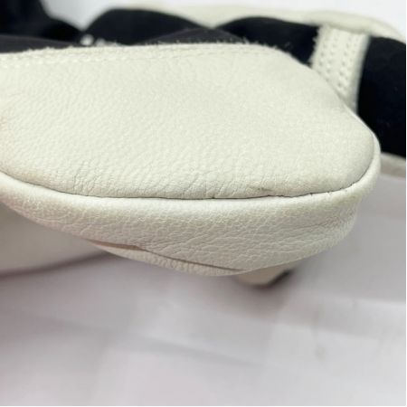  HESTRA へストラ スキー スノーボード　グローブ　サイズ8　ミトン ナイロン/レザー 黒×白