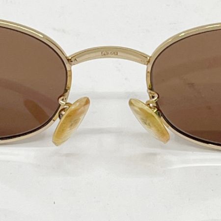  FENDI フェンディ サングラス 53□21 プラスチック×金属素材 FS 213 Toutoise 130 ブラウン