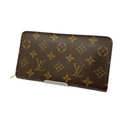◆◆ LOUIS VUITTON ルイヴィトン モノグラム ポルト モネ 財布 長財布 M61727 Bランク