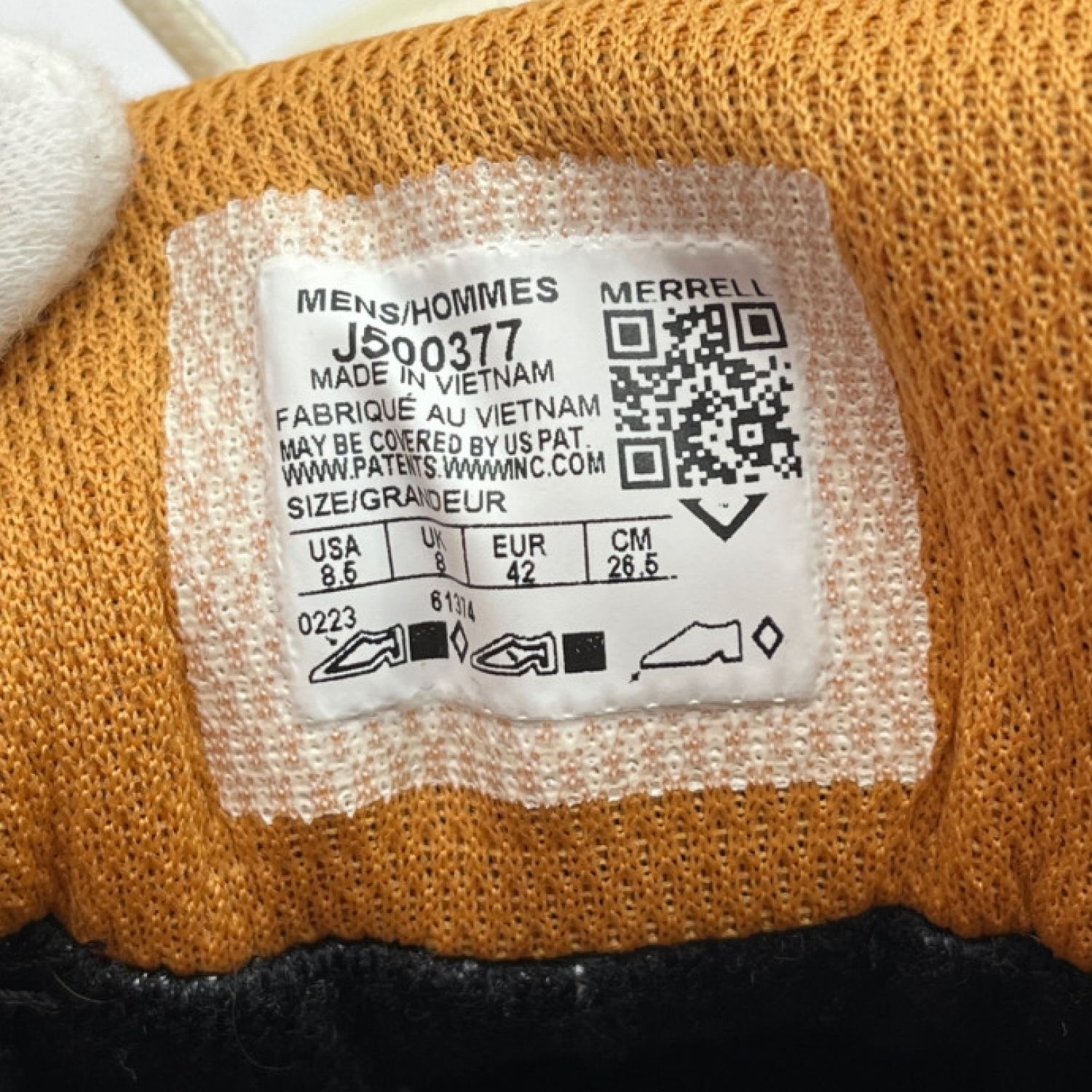 中古】 MERRELL メレル トレッキングシューズ GORE-TEX 26.5cm J50377